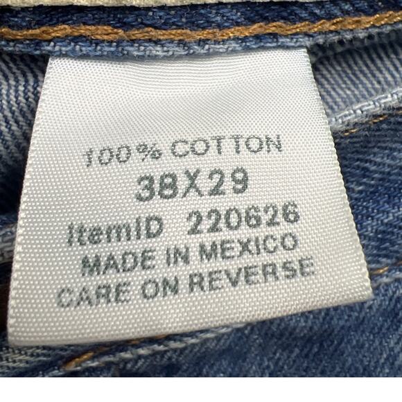 Vintage 90's L.L. Bean Classic Fit Men Jeans Size 38X29 100% Cotton - Picture 7 of 11